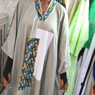 Boubou patche avec wax