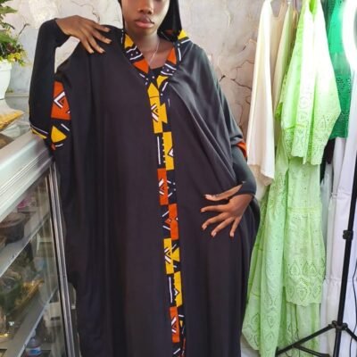 Boubou patche avec wax