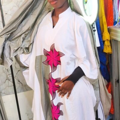Boubou patche avec wax