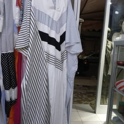 Boubou patché en coton