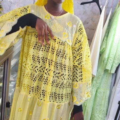 Robe en dentelle