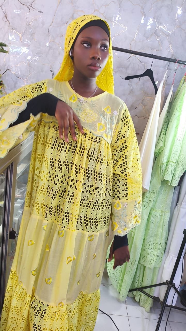 Robe en dentelle